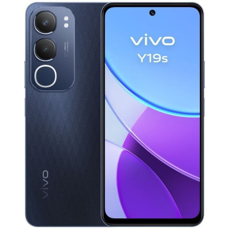 Smartphone vivo y19s 8gb/ 256gb/ 6.68'/ negro obsidiana