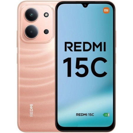 Smartphone xiaomi redmi 15c 4gb/ 256gb/ 6.9'/ naranja