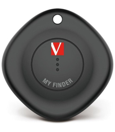 Localizador verbatim my finder bluetooth tracker myf-01 compatible con apple/ incluye llavero y pila/ negro