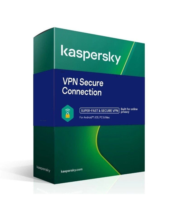 Kaspersky vpn secure connection/ 3 dispositivos/ 1 año