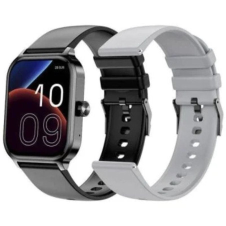 Smartwatch spc smartee duo 3/ notificaciones/ frecuencia cardíaca/ negro