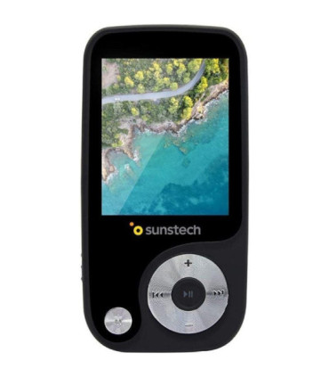 Reproductor mp4 sunstech thorn/ 4gb/ pantalla 1.8'/ radio fm/ negro