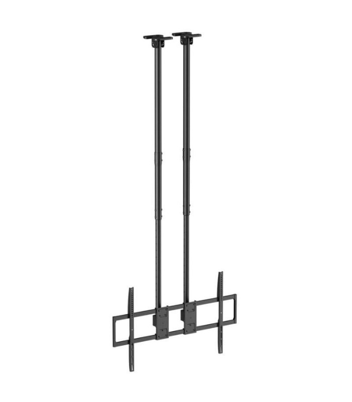 Soporte de techo inclinable/ giratorio/ nivelable aisens ct120tle-395 para tv de 60-120'/ hasta 120kg