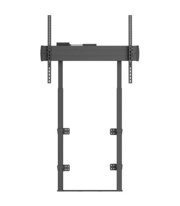 Soporte de suelo y pared motorizado/ inclinable/ giratorio aisens fwf100e-269 para tv de 55-100'/ hasta 50kg
