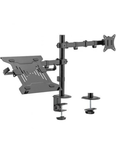 Soporte de mesa orientable/ inclinable dtl32tsr-193 para tv y portátil de 17-32'