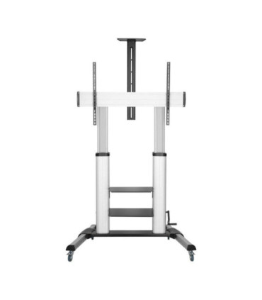 Soporte de suelo inclinable con ruedas y manivela aisens ft100te-125 para tv 60-100'/ hasta 100kg