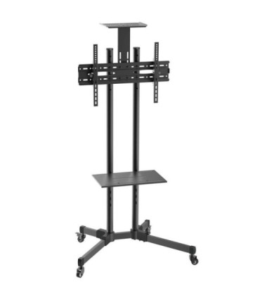 Soporte de suelo inclinable con ruedas aisens ft70te-035 para tv de 37-70'/ hasta 50kg