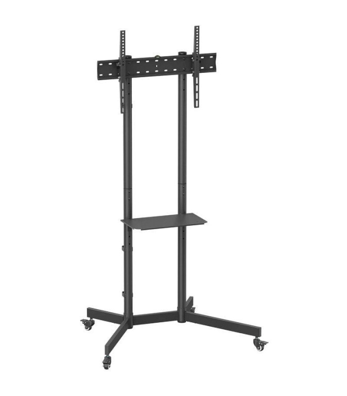Soporte de suelo inclinable con ruedas aisens ft70te-333 para tv 37'-70'/ hasta 45kg