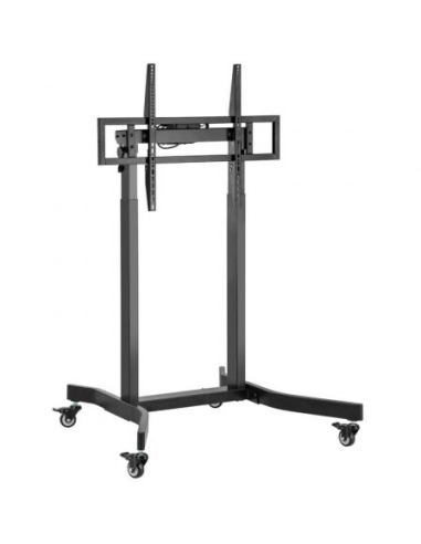 Soporte de suelo motorizado con ruedas aisens ftf100e-271 para tv de 55-100'/ hasta 120kg