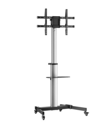 Soporte de suelo inclinable con ruedas aisens ft86tre-197 para tv 37-86'/ hasta 50kg