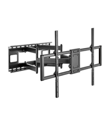 Soporte de pared giratorio/ inclinable/ nivelable aisens wt120tsle-163 para tv de 60-120'/ hasta 120kg