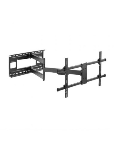 Soporte de pared giratorio/ inclinable/ nivelable aisens wt80tsle-161 para tv de 43-80'/ hasta 50kg