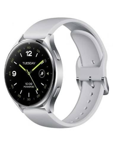 Smartwatch Xiaomi Watch 2/ Notificaciones/ Frecuencia Cardíaca/ GPS/ Plata