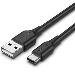 Cable USB 2.0 Tipo-C Vention CTHBF/ USB Tipo-C Macho - USB Macho/ 480Mbps/ 1m/ Negro