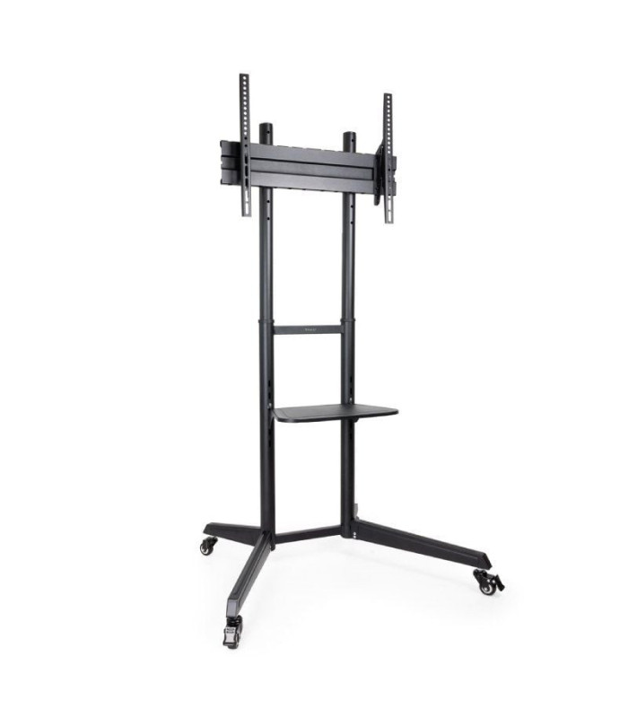 Soporte de suelo inclinable con ruedas tooq fs1170m-b para tv de 37-70'/ hasta 50kg