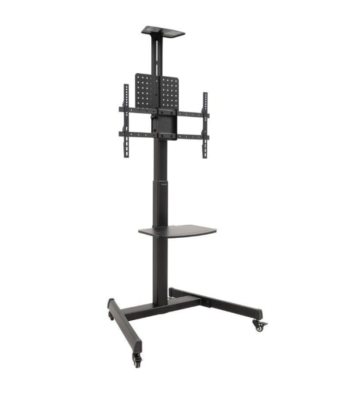 Soporte de suelo inclinable con ruedas tooq fs1184m-b para tv de 35-70'/ hasta 70kg