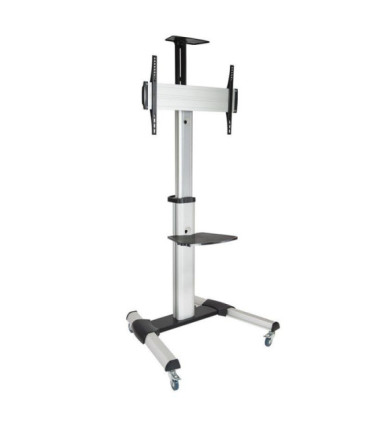 Soporte de suelo inclinable/ ajustable con ruedas tooq fs1870m-b para tv de 37-70'/ hasta 50kg