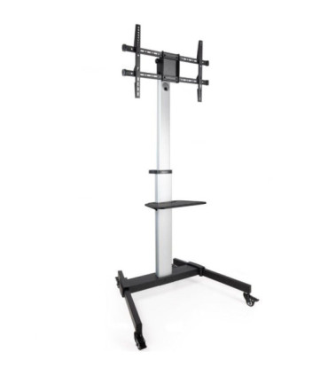 Soporte de suelo inclinable/ ajustable con ruedas tooq fs1886m-b para tv de 37-86'/ hasta 50kg