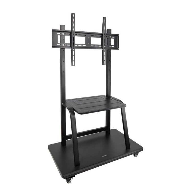 Soporte de suelo ajustable con ruedas tooq fs20101m-b para tv de 37-100'/ hasta 150kg