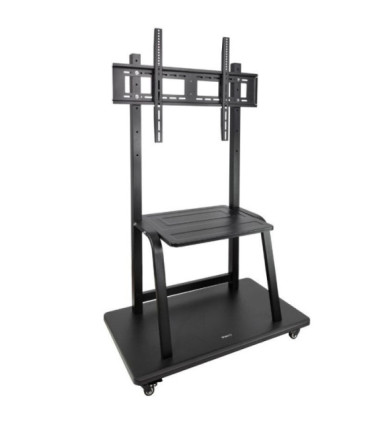 Soporte de suelo ajustable con ruedas tooq fs20101m-b para tv de 37-100'/ hasta 150kg