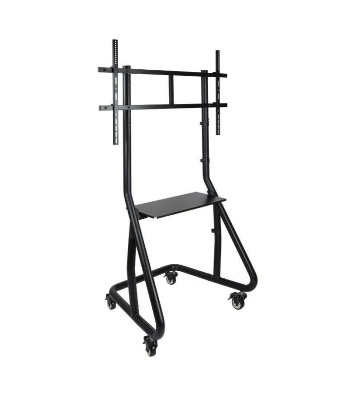Soporte de suelo con ruedas tooq fs20200m-b para tv de 60-105'/ hasta 100kg