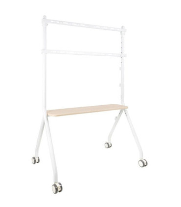 Soporte de suelo con ruedas tooq ilove fs20207m-w para tv de 49-80'/ hasta 50kg