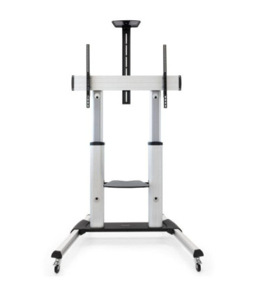 Soporte de suelo inclinable/ ajustable con ruedas tooq fs20300m-b para tv de 60-100'/ hasta 100kg