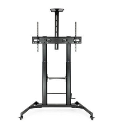 Soporte de suelo inclinable/ ajustable con ruedas tooq fs20400hm-b para tv de 60-100'/ hasta 100kg