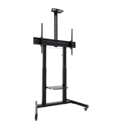 Soporte de suelo inclinable con ruedas tooq fs20406hm-b para tv de 60-100'/ hasta 120kg
