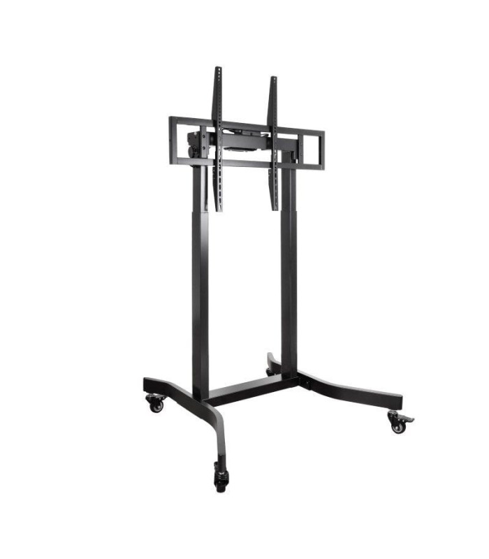 Soporte de suelo eléctrico con ruedas tooq fsm02-b para tv 55-100'/ hasta 120kg