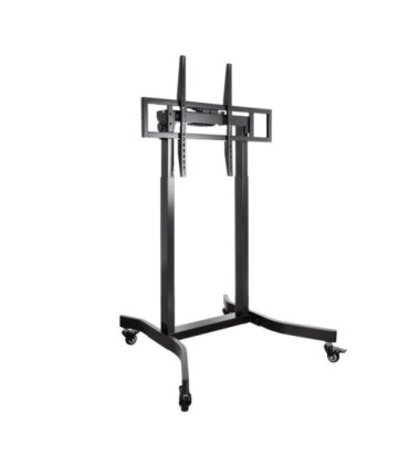 Soporte de suelo eléctrico con ruedas tooq fsm02-b para tv 55-100'/ hasta 120kg