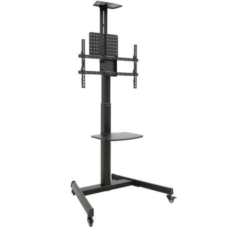 Soporte de suelo inclinable con ruedas tooq fs1184m-b para tv de 35-70'/ hasta 70kg