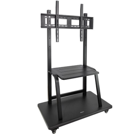 Soporte de suelo ajustable con ruedas tooq fs20101m-b para tv de 37-100'/ hasta 150kg