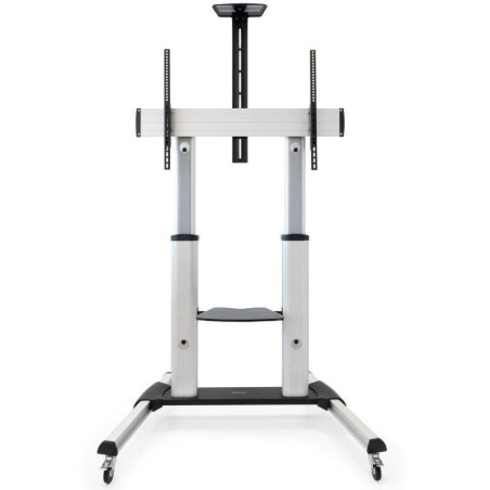 Soporte de suelo inclinable/ ajustable con ruedas tooq fs20300m-b para tv de 60-100'/ hasta 100kg