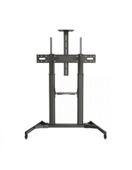 Soporte de suelo inclinable/ orientable con ruedas fonestar sts-42106n para tv de 60-100'/ hasta 100kg
