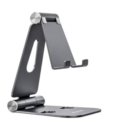 Soporte para smartphone/tablet aisens ms2pxl-094/ gris
