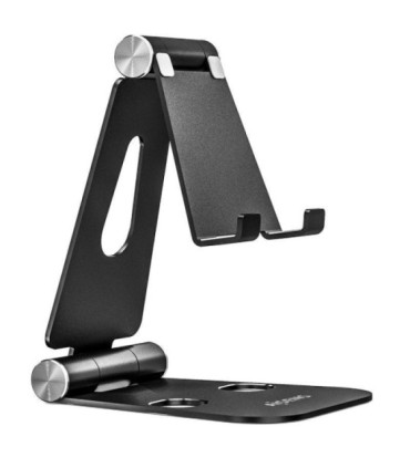 Soporte para smartphone/tablet aisens ms2pxl-096/ negro