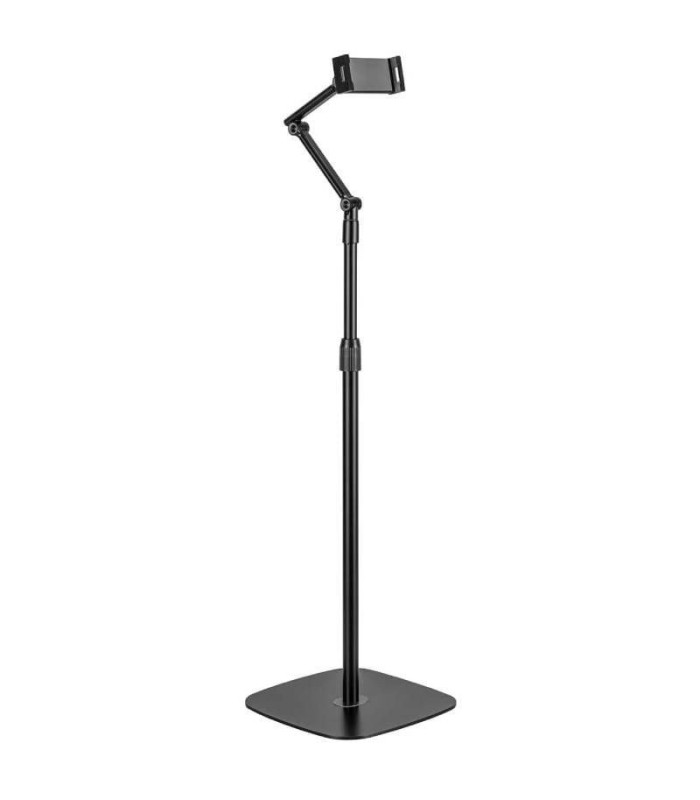 Soporte de suelo giratorio/ inclinable/ nivelable/ rotable aisens msf3p-301 para tablet 4.7-12.9'