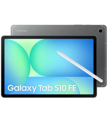 Tablet samsung galaxy tab s10 fe 10.9'/ 12gb/ 256gb/ octacore/ gris/ incluye s-pen