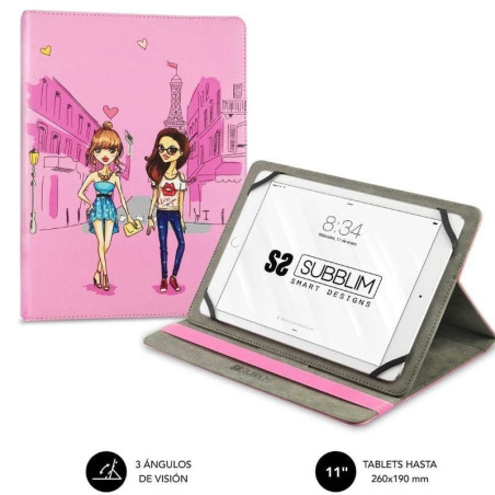 Funda subblim trendy fashion girls para tablets de 9.6'-11'