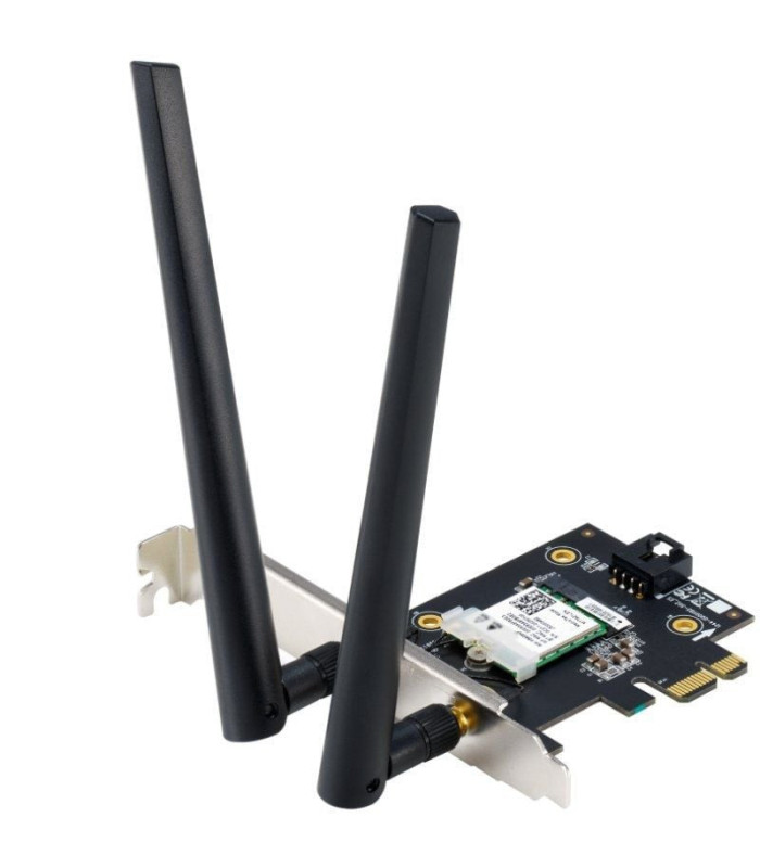 Tarjeta de red inalámbrica-pci express asus pce-axe5400/ 5400mbps/ 2.4/5/6ghz