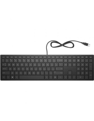 Teclado hp pavilion 300/ negro