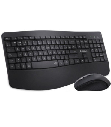 Teclado y ratón inalámbrico subblim combo dual office prowave/ negro