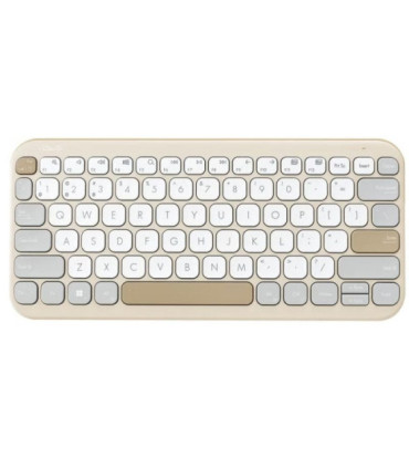 Teclado inalámbrico asus marshmallow kw100/ beige