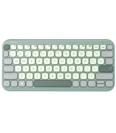 Teclado inalámbrico asus marshmallow kw100/ verde