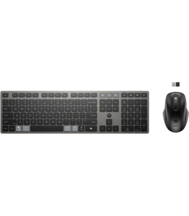 Teclado y ratón inalámbricos hp combo 725 multidispositivo
