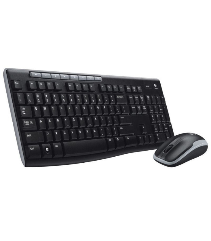 Teclado y ratón inalámbricos logitech wireless combo mk270