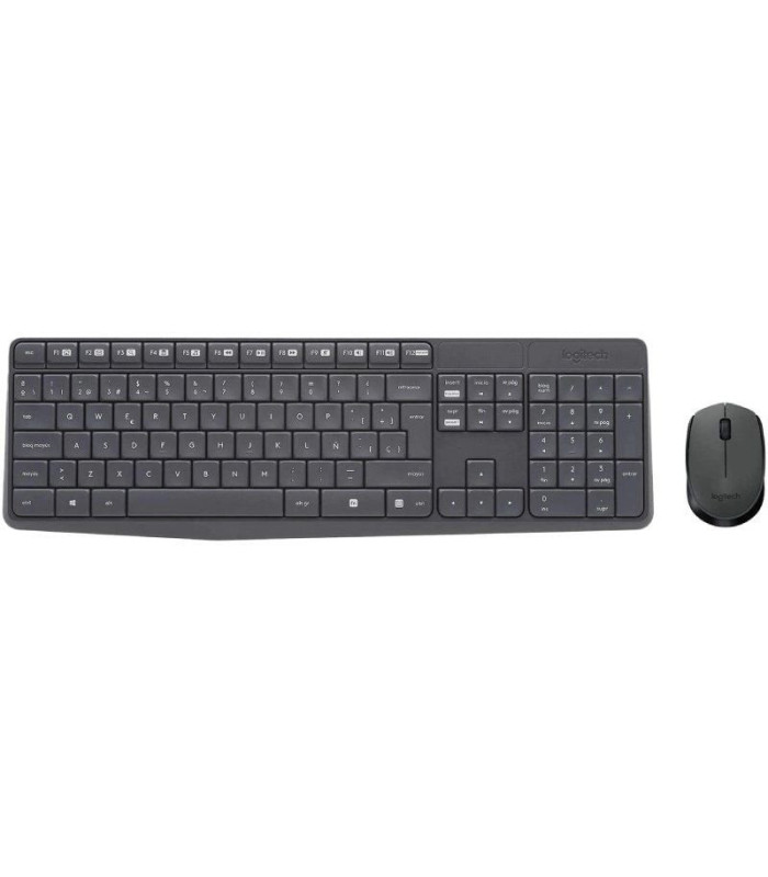Teclado y ratón inalámbricos logitech mk235