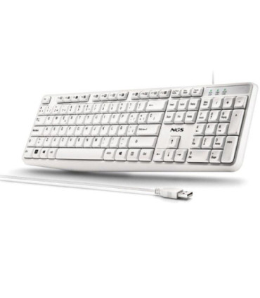 Teclado ngs heritage heritagespanish/ blanco