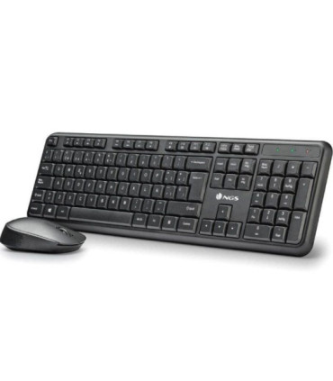 Teclado y ratón inalámbricos ngs harmony kit